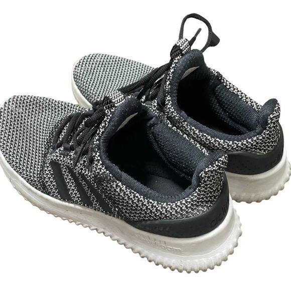 Adidas Women’s Cloudfoam Ultimate Running Shoes in Black/White Size 6 - Picture 14 of 14